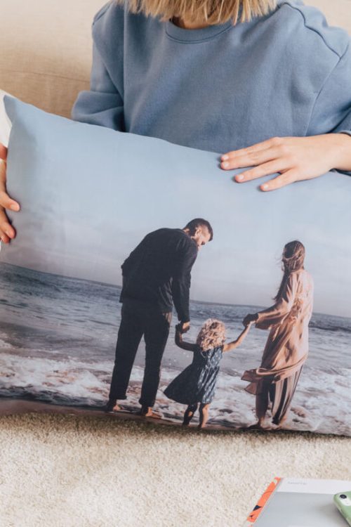 All over printed pillow cover